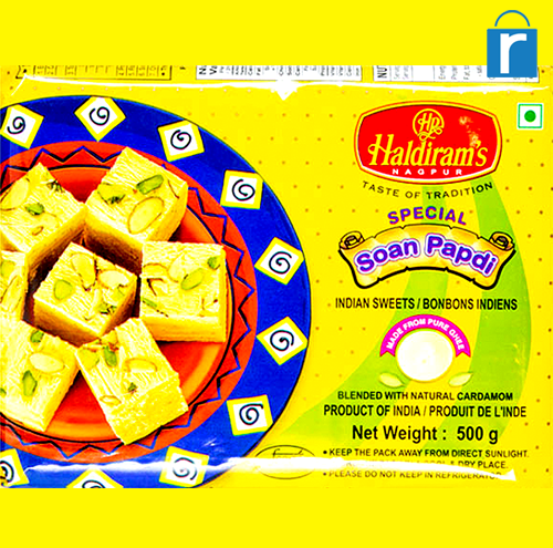 Haldiram Soan Papdi Red