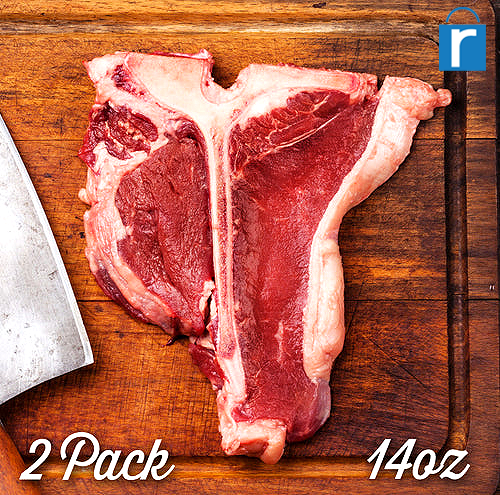 Halal T-Bone Steak (14oz) - 2 Pack