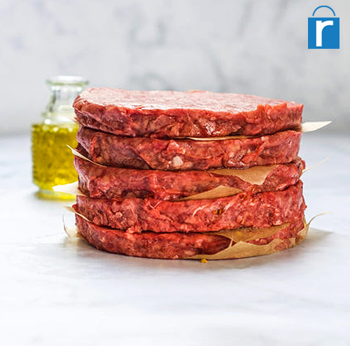 Halal Beef Burgers (6oz) - 5 Pack